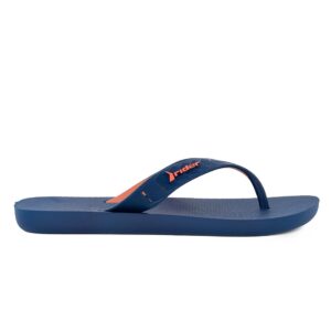 Rider 780-26064-38-2 Εφηβική σαγιονάρα για αγόρι σε συνθετικό υλικό Μπλε/Πορτοκαλί - Image 2