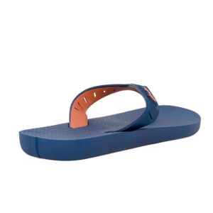 Rider 780-26064-38-2 Εφηβική σαγιονάρα για αγόρι σε συνθετικό υλικό Μπλε/Πορτοκαλί - Image 3